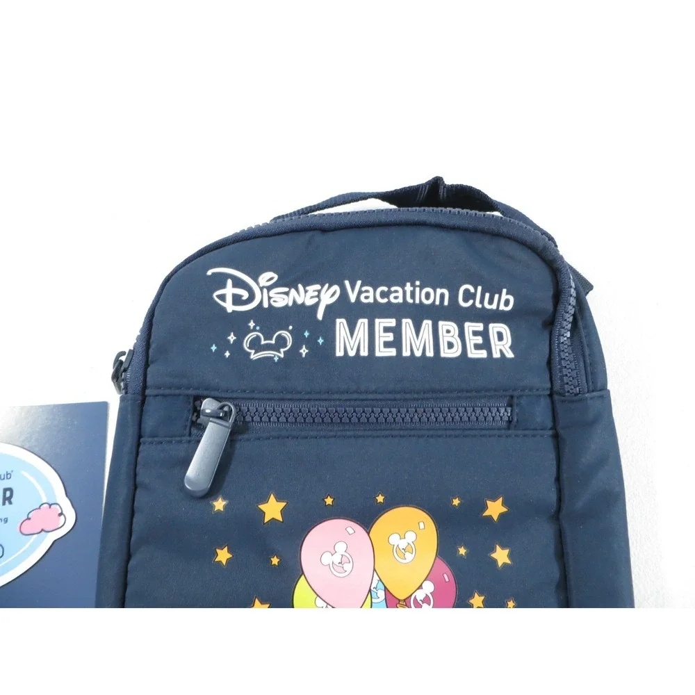 Disney Vacation Club DVC Member Crossbody Bag 2025 Navy Blue W/ Magnet NEW‎
